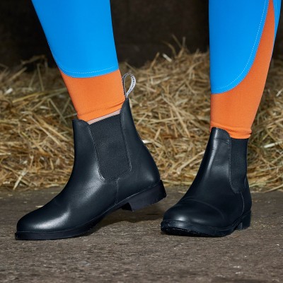 Pavia Leather Jodhpur Boot in Black or Brown