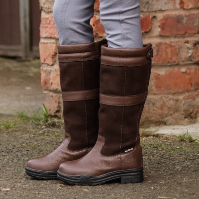 Hollingworth Waterproof Kids Country Boot with Zip