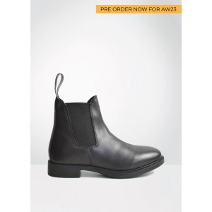 472C- Boxwell Easy-Care Child's Synthetic Jodhpur Boots in Black or Brown- PRE ORDER ONLY FOR FEBRUARY 2024