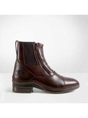 brogini zip front jodhpur boot