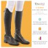 4412 Como V2 Long Laced Front Riding Boots Black