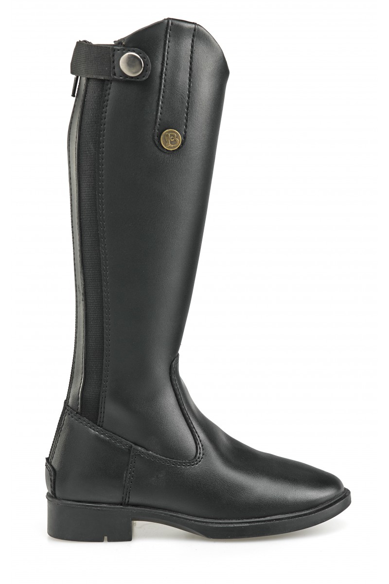SALE BROGINI Childrens MODENA PICCINO SYNTHETIC LONG Riding BOOTS BLACK 